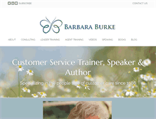 Tablet Screenshot of barbaraburke.com